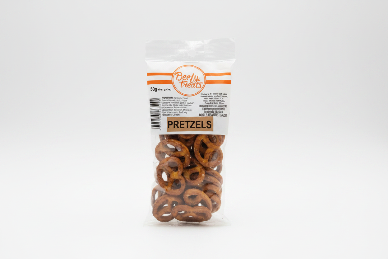 Pretzels 50g by Beefy Treats
