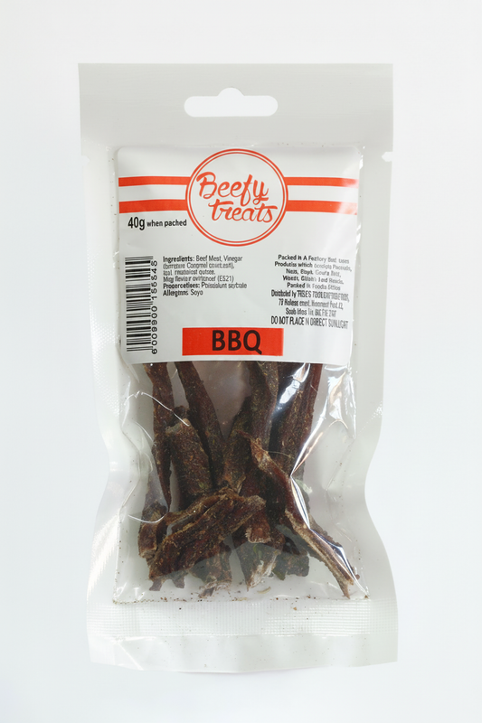 Beefy Treats BBQ 40g beef sticks