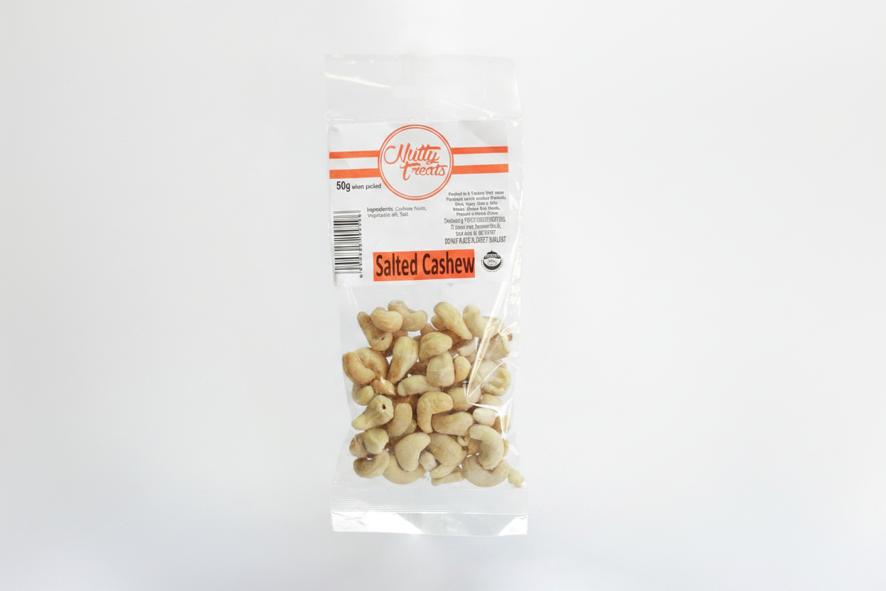 Salted Cashew Nuts 50g by Nutty Treats