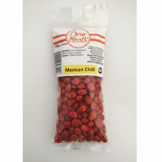 Corn Treats Mexican Chilli - spicy roasted corn snack bag