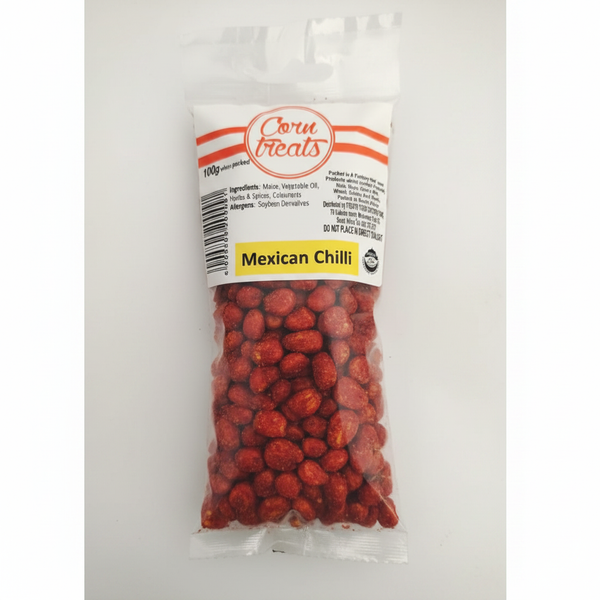 Corn Treats Mexican Chilli - spicy roasted corn snack bag
