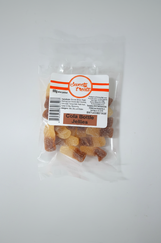 Cola Bottle Jellies 50g - Sweety Treats