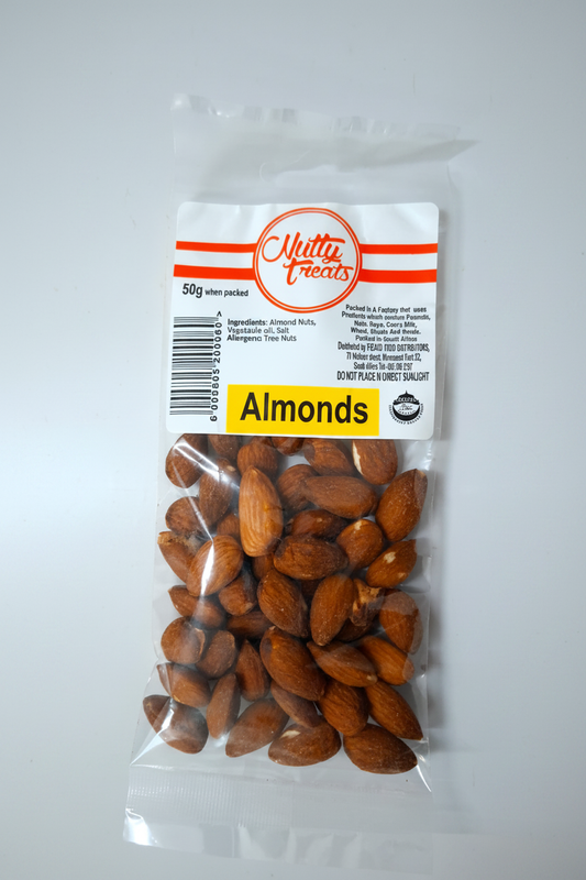 Almonds 50g - Nutty Treats