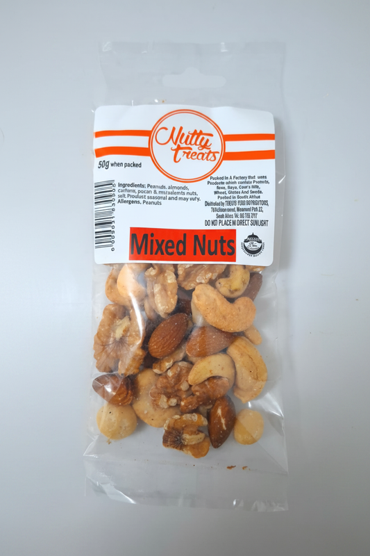 Mixed Nuts 50g - Nutty Treats