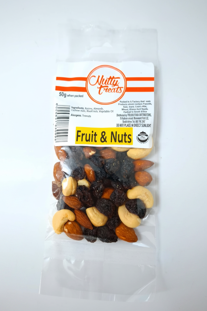 Fruit & Nuts 50g - Nutty Treats
